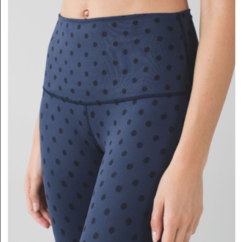 Lululemon Wunder under hi rise full on luon